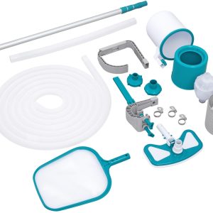 Bestway AquaClean Deluxe Poolvedligeholdelsessæt m/Støvsuger og Skimmer